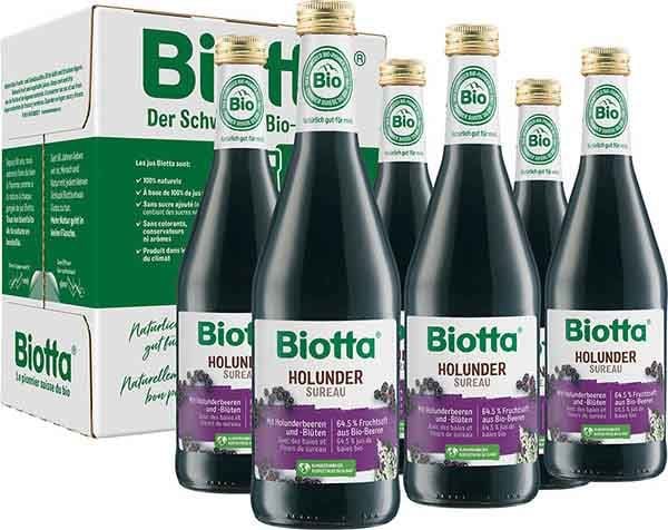 BIOTTA Sureau Bio 6 bt 5dl