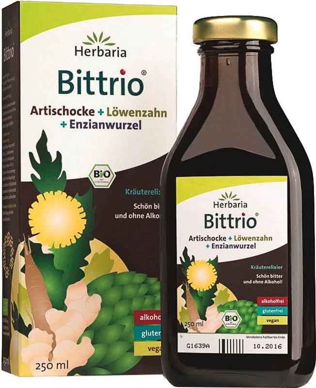 Élixir aux herbes Bittrio bio HERBARIA 250ml