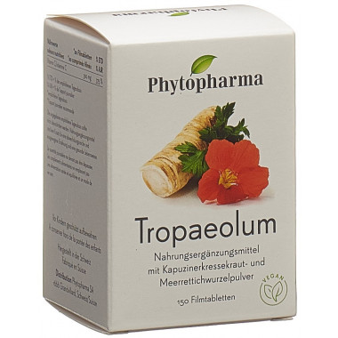 Phytopharma Tropaeolum comprimés pelliculés 150 pièces
