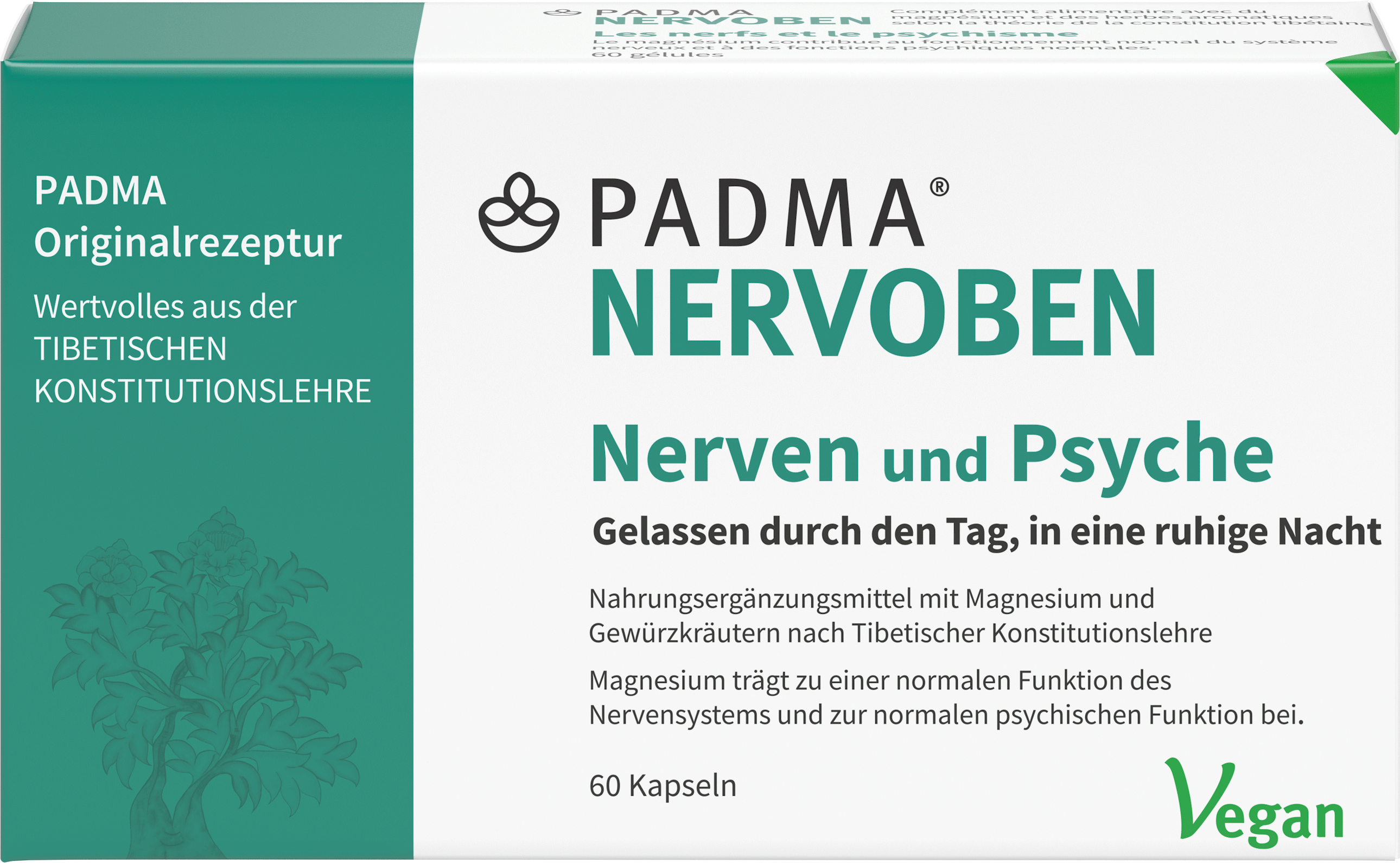 PADMA NERVOBEN gélules 60 pièces PADMA NERVOBEN gélules 60 pièces