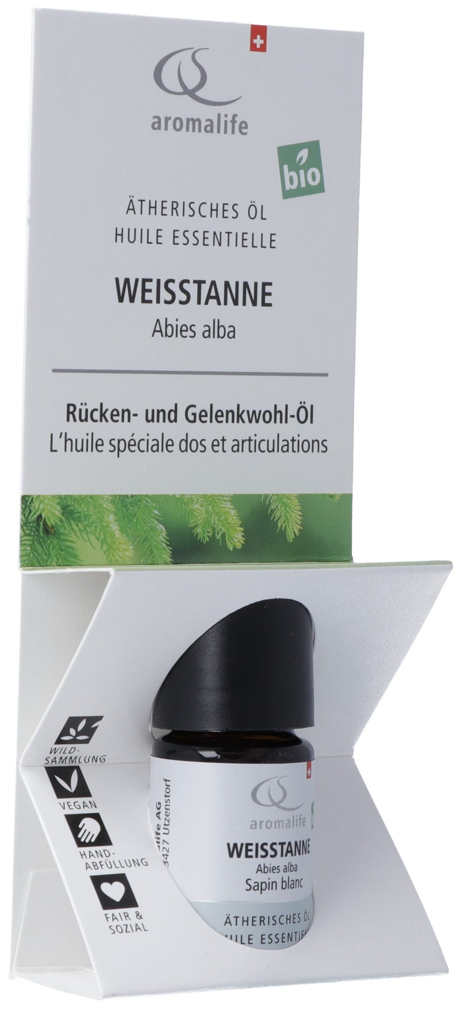Aromalife TOP Sapin Blanc Huile essentielle BIO 5ml Aromalife TOP Sapin Blanc Huile essentielle BIO 5ml