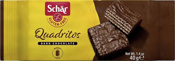 Schär Quadritos sans gluten 20 x 40g