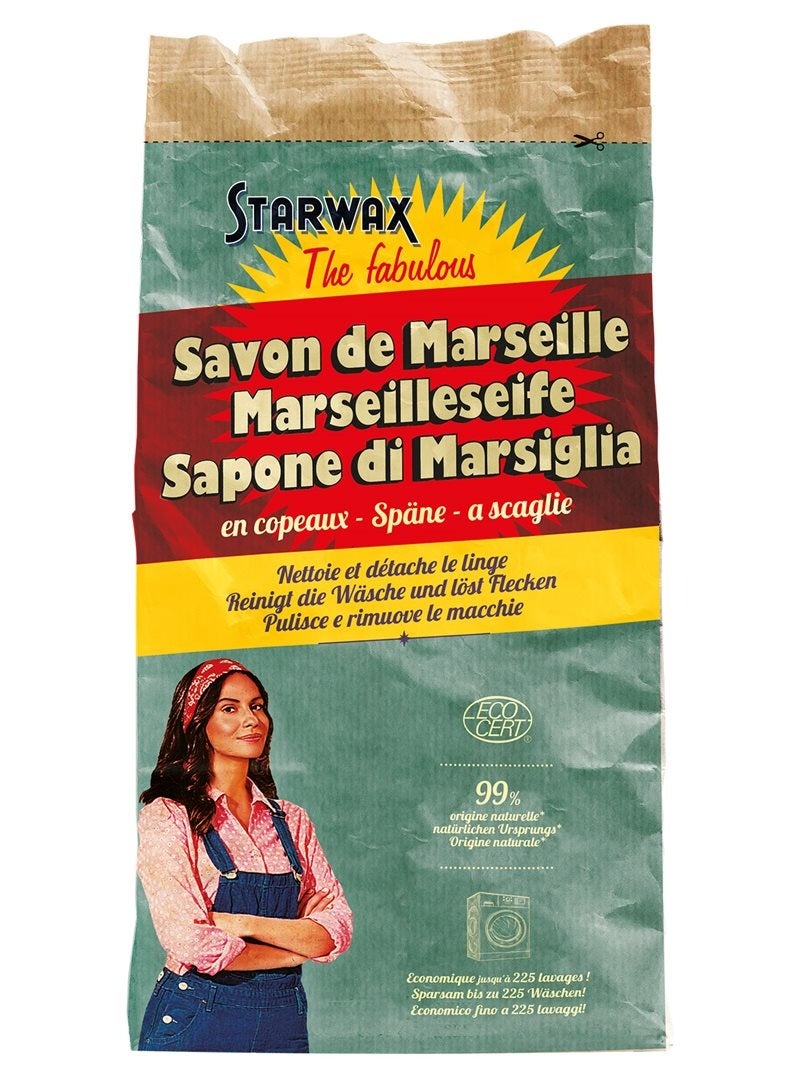 Starwax the fabulous Copeaux de savon de Marseille Btl 750g Starwax the fabulous Copeaux de savon de Marseille Btl 750g