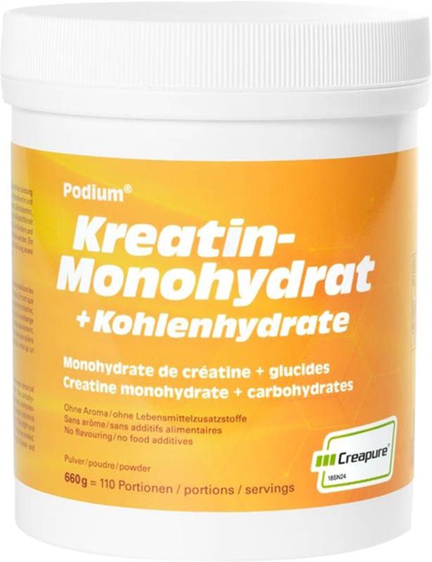 PODIUM Créatine & Glucides Plv Ds 660g