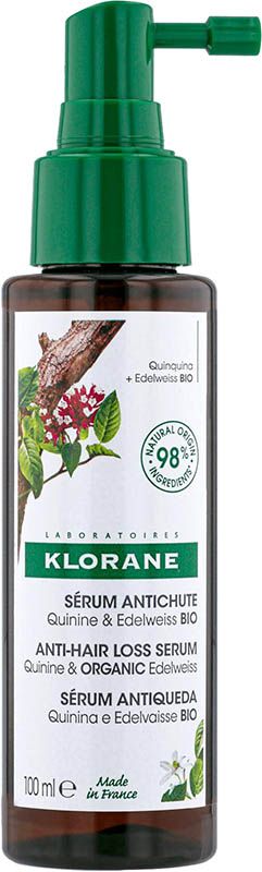 Klorane Chinin Edelweiss Sérum capillaire Tb 100ml