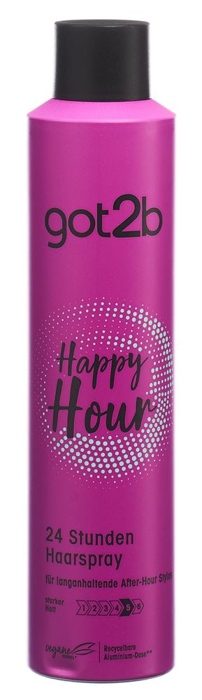GOT2B Happy Hour Spray pour cheveux 300ml GOT2B Happy Hour Spray pour cheveux 300ml