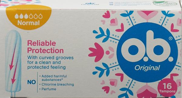 ##########_0__.® Tampons Original Normal 16 pièces ##########_0__.® Tampons Original Normal 16 pièces