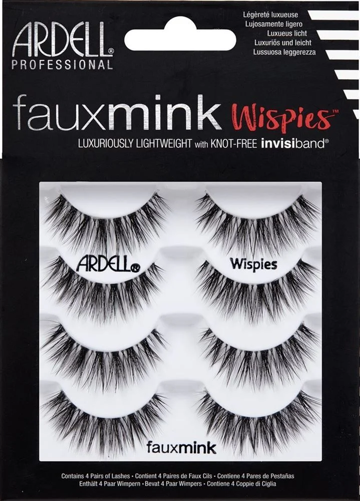 ARDELL Faux Mink Wispies Multipack 4 paires