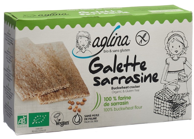 AGLINA Galette au sarrasin bio 160g