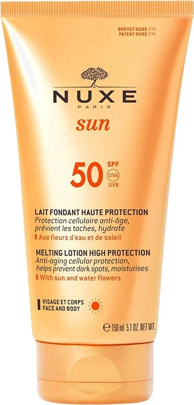 Nuxe Lait Solaire Visage & Corps SPF50+ 150ml