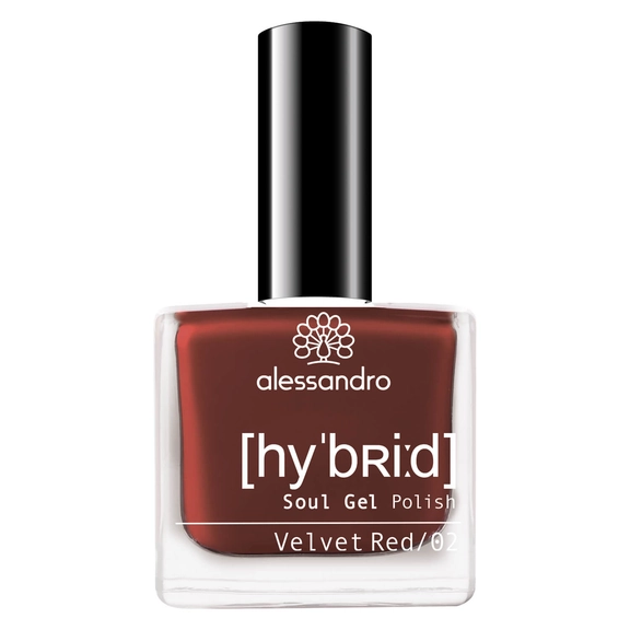 alessandro Hybrid Soul Gel Polish Velvet Red