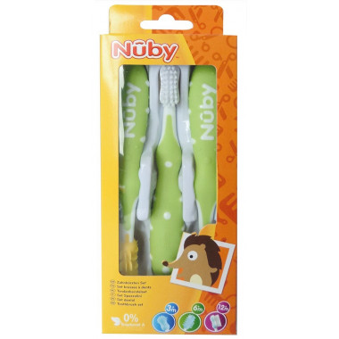 Nuby Brosse à dents 3 Stages