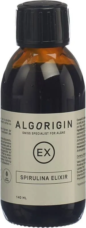 Algorigin Spirulina Elixier Phycocyanine 300ml Algorigin Spirulina Elixier Phycocyanine 300ml