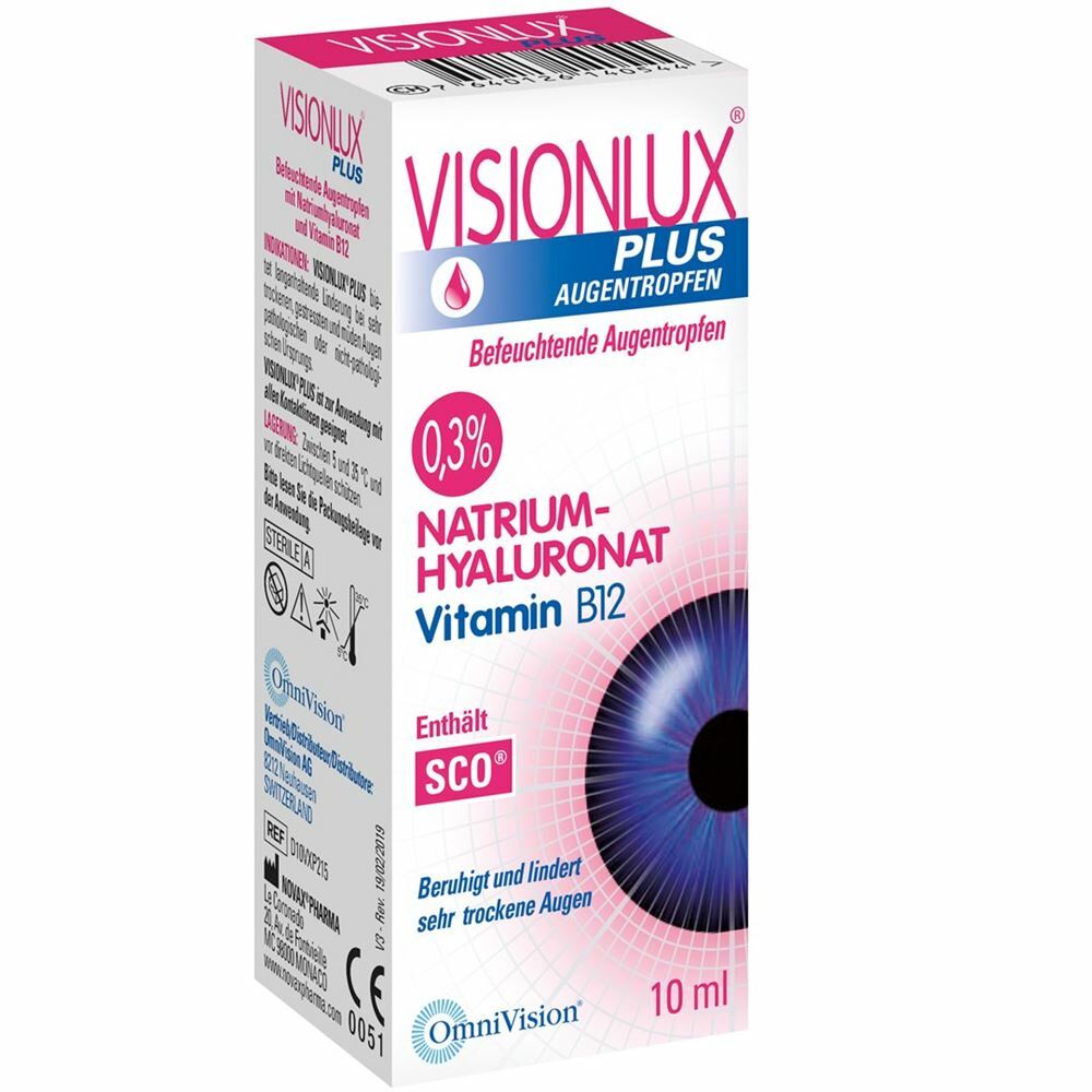 Visionlux Plus Gtt Opht 10ml Visionlux Plus Gtt Opht 10ml