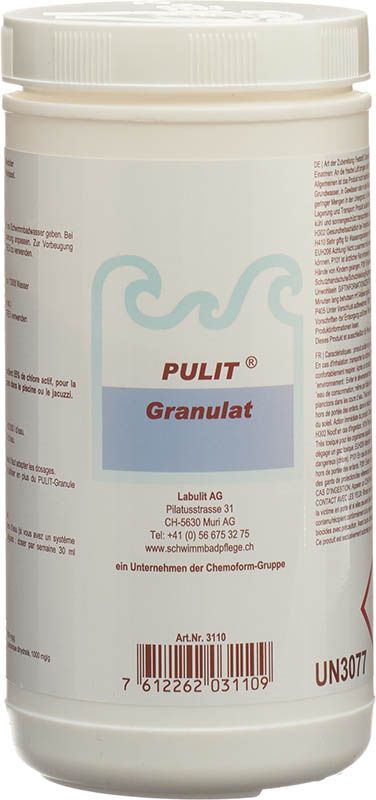 PULIT Chlore en granulés 1kg