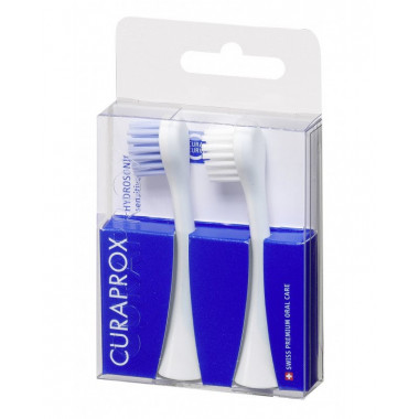Curaprox Hydrosonic Pro Têtes de brosse de rechange sensitive Duo pack Curaprox Hydrosonic Pro Têtes de brosse de rechange sensitive Duo pack