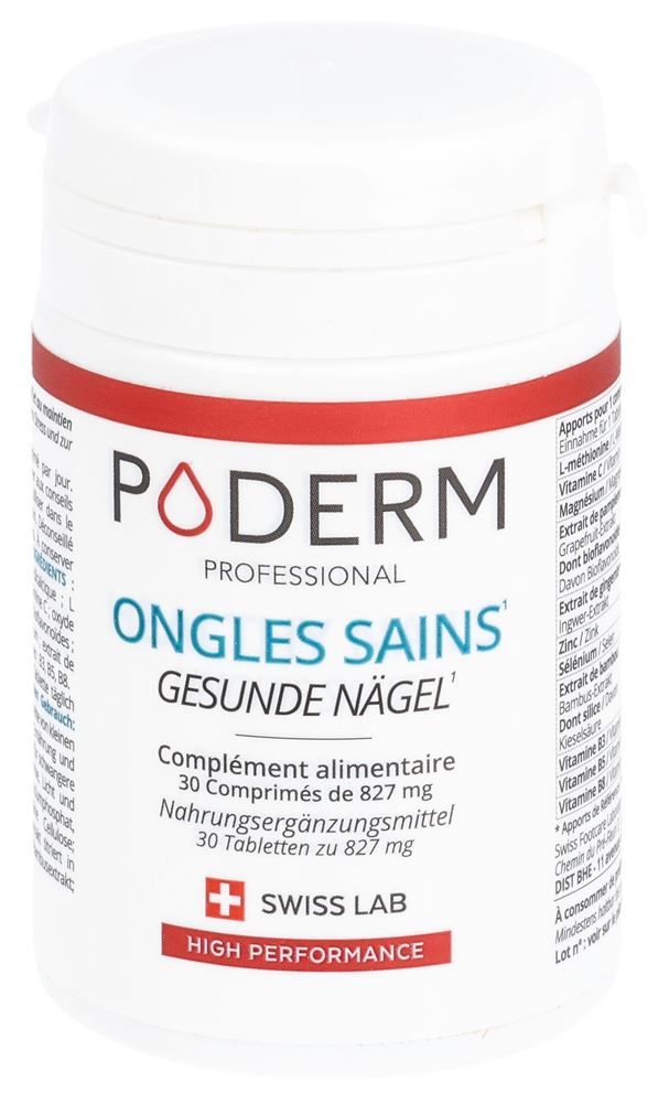 Poderm Compléments Alimentaires Tabl Ds 30 pièces