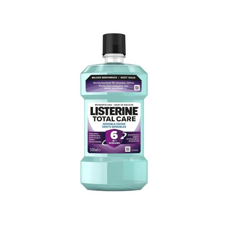 Listerine Total Care Bain de bouche Dents sensibles 500ml