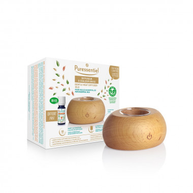 Puressentiel diffuseur bois XILO + huile essentielle orange douce Puressentiel diffuseur bois XILO + huile essentielle orange douce