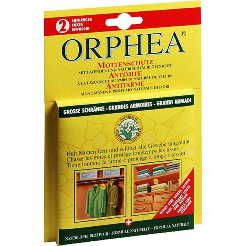 Orphea anti-mites Suspensions Parfum fleuri 2 pièces Orphea anti-mites Suspensions Parfum fleuri 2 pièces