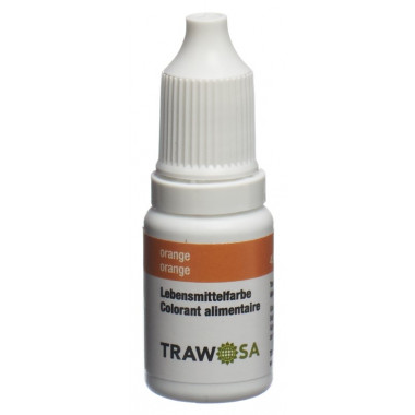 TRAWOSA colorant alimentaire orange 10ml TRAWOSA colorant alimentaire orange 10ml