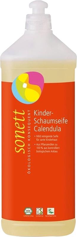 Sonett Savon Mousse Enfant au Calendula Recharge 1lt Sonett Savon Mousse Enfant au Calendula Recharge 1lt