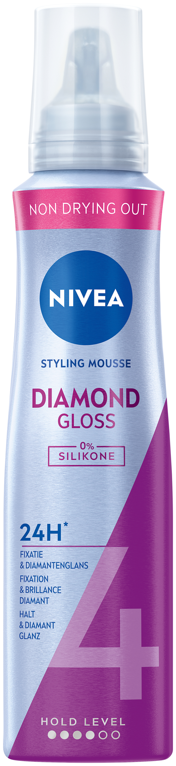 Nivea Diamond Gloss Care Mousse résistante 150ml Nivea Diamond Gloss Care Mousse résistante 150ml