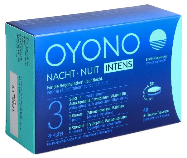 OYONO Nuit N Tabl. Intens 40 pièces