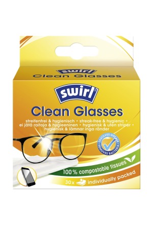 Swirl lingettes pour lunettes 30 pièces