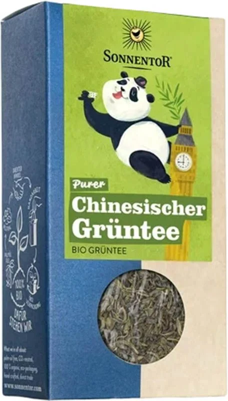 SONNENTOR Thé vert pur de Chine ouvert BIO 100g SONNENTOR Thé vert pur de Chine ouvert BIO 100g