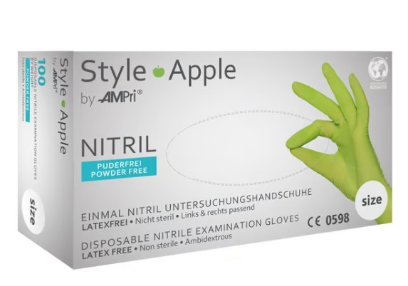 Ampri Nitril HS Style S Apple Box 100 pièces