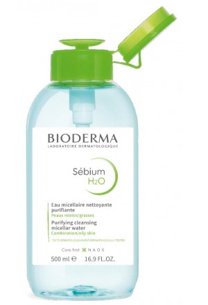 BIODERMA Sebium H2O Pompe Inversée 500ml