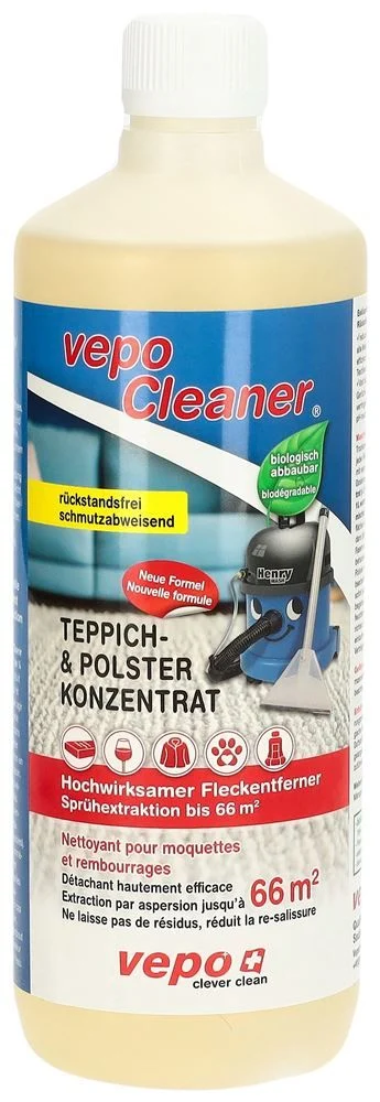 VEPOCLEANER concentré pour tapis et coussins 66m2 1000ml