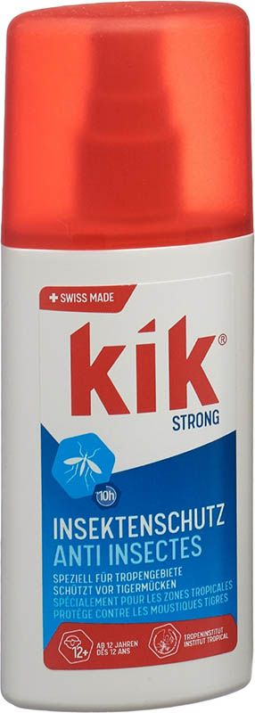 Kik STRONG insectifuge en spray 100ml Kik STRONG insectifuge en spray 100ml