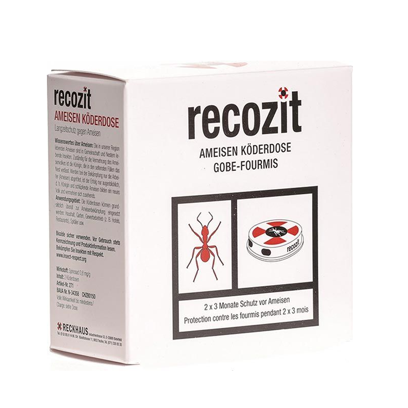 RECOZIT Boîte d'appât pour fourmis 2 pièces RECOZIT Boîte d'appât pour fourmis 2 pièces