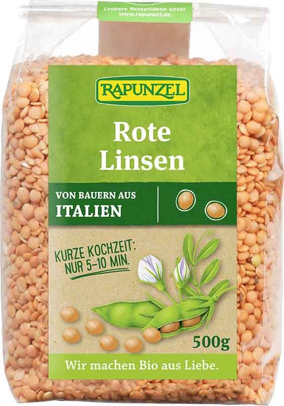 Rapunzel Lentilles rouges 500g Rapunzel Lentilles rouges 500g