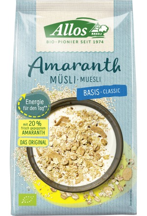 ALLOS Muesli à l'amarante Btl 375g