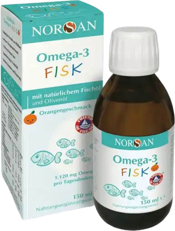 NORSAN Omega-3 FISK huile bouteille 150 ml NORSAN Omega-3 FISK huile bouteille 150 ml