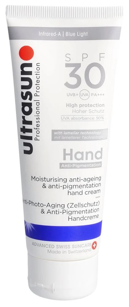 Crème pour les mains Ultrasun Anti-Pigmentation SPF30 75ml