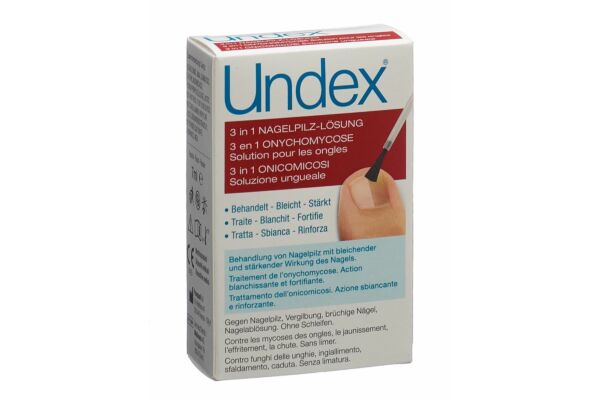 Solution contre les mycoses des ongles Undex 3 en 1 7ml Solution contre les mycoses des ongles Undex 3 en 1 7ml