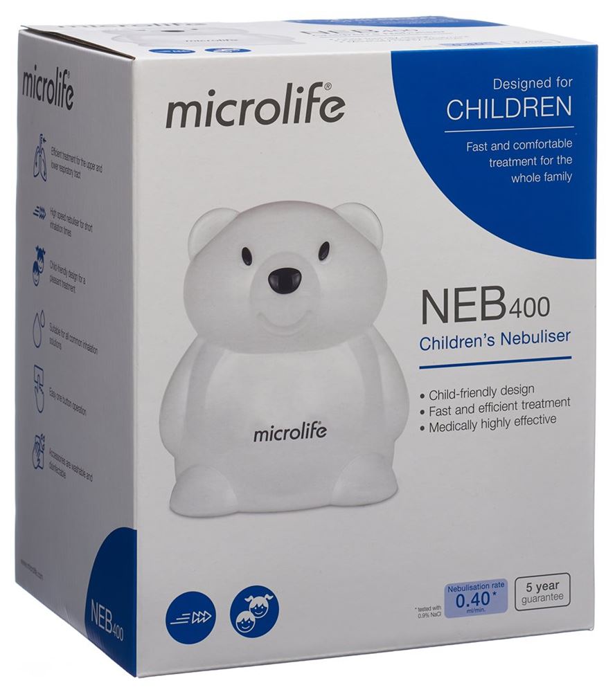 MICROLIFE Inhalateur NEB 400 Fast & Funny MICROLIFE Inhalateur NEB 400 Fast & Funny