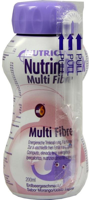 NUTRINI DRINK Multi Fibre Fraise 200ml