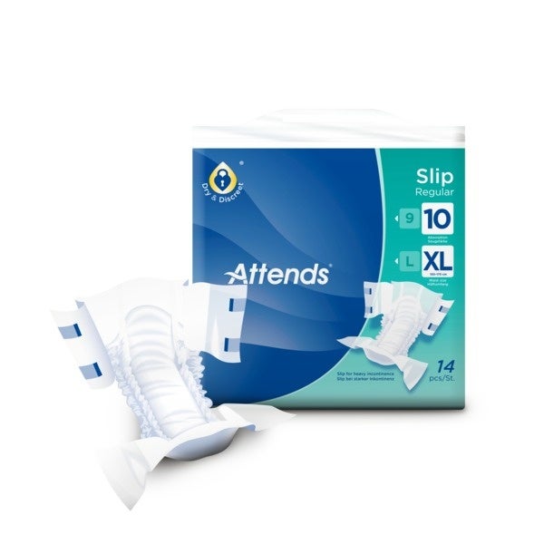 Attends Slip 10 Regular Plus extra large 14 pièces