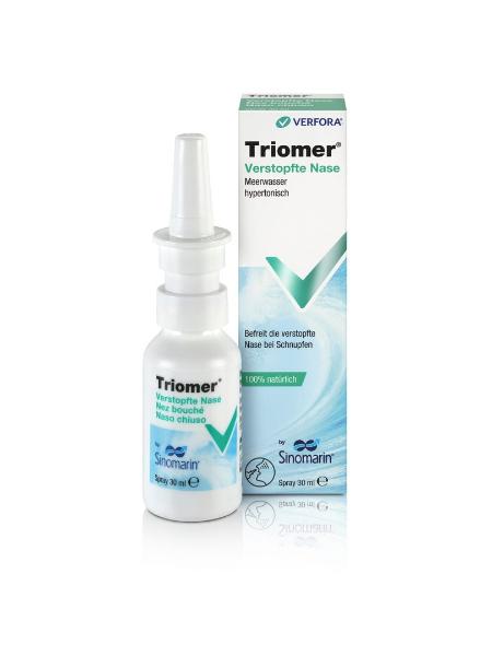 Triomer spray nasal Sinomarin hypertonique flacon 30ml