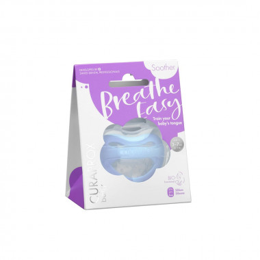 Tétine bébé Curaprox Gr0 bleu clair simple Tétine bébé Curaprox Gr0 bleu clair simple