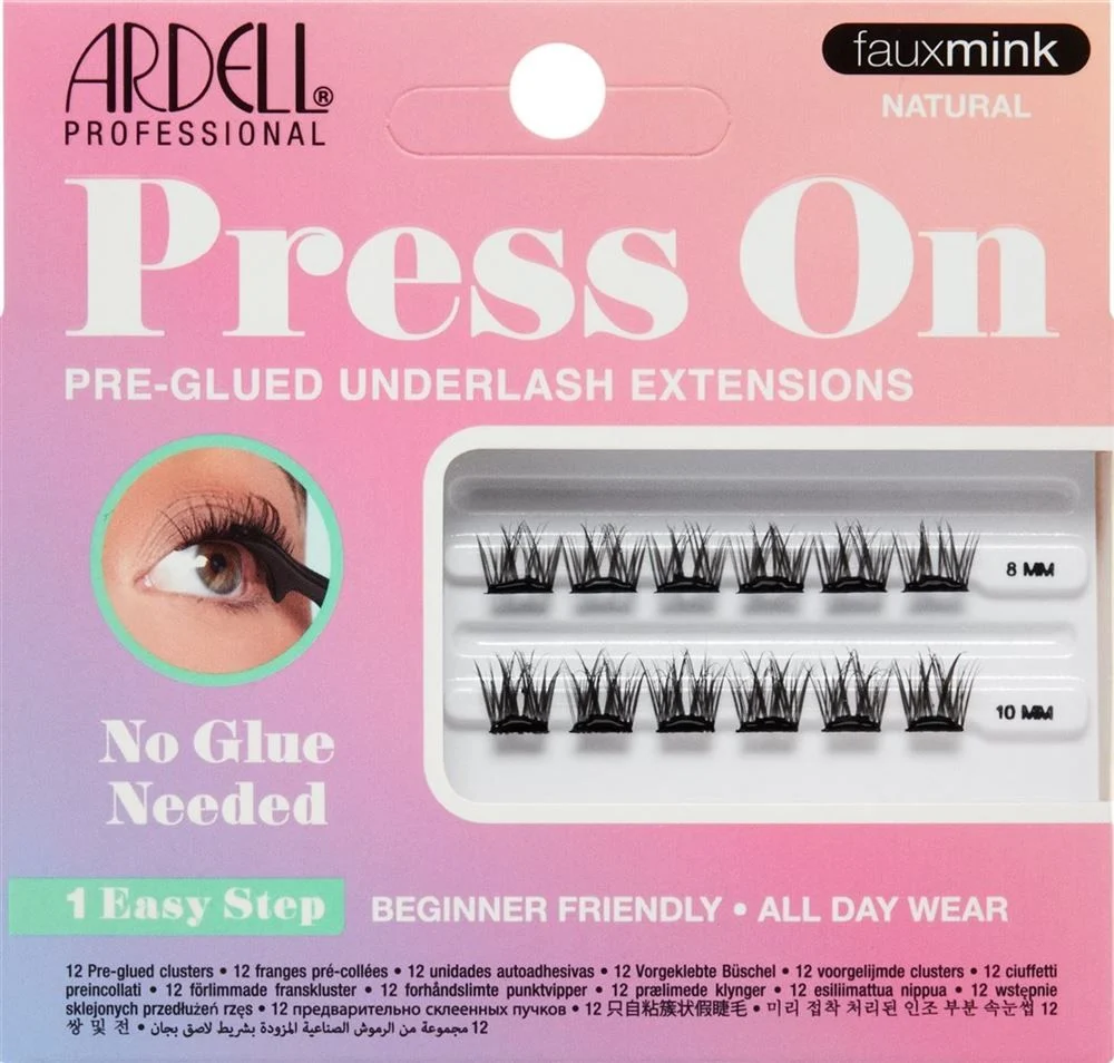 ARDELL Press On Faux Mink Natural 12 pièces