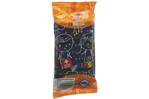 TImask masque médical jetable type IIR KIDS Noël 10 pièces