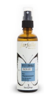 Eau végétale bio FARFALLA Menthe poivrée Spr 75ml Eau végétale bio FARFALLA Menthe poivrée Spr 75ml