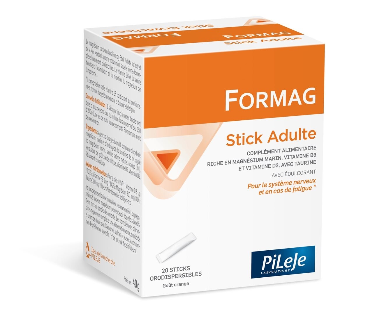 Formag adultes orodispersible sticks 20 pièces