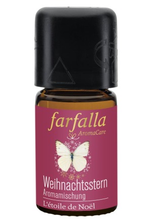FARFALLA mélange d'arômes étoile de Noël 5ml FARFALLA mélange d'arômes étoile de Noël 5ml